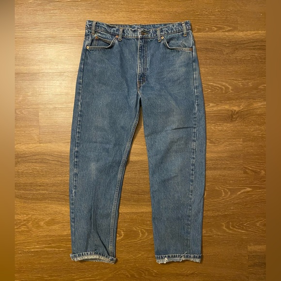 Vintage 90’s Levi 505 Orange Tab Relaxed Fit Jeans - Picture 1 of 7